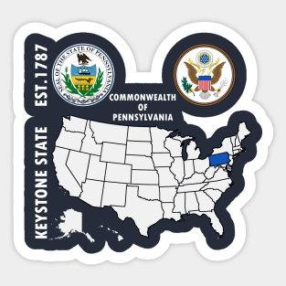 Commonwealth of Pennsylvania Sticker